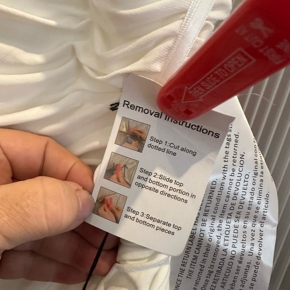 (346) ❤️ BNWT MAC DUGGAL FOLDOVER OFF-THE-SHOULDER SLIT GOWN #26517 - Picture 6 of 9